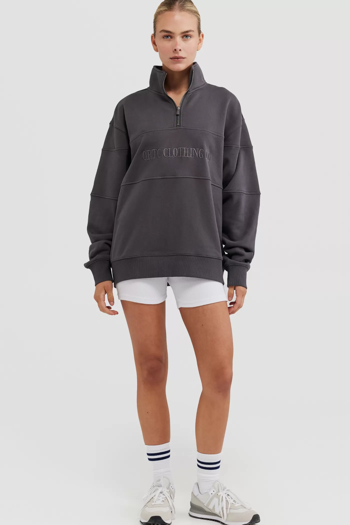 Classic Logo Quarter Zip ^ORTC Clothing Co Sale