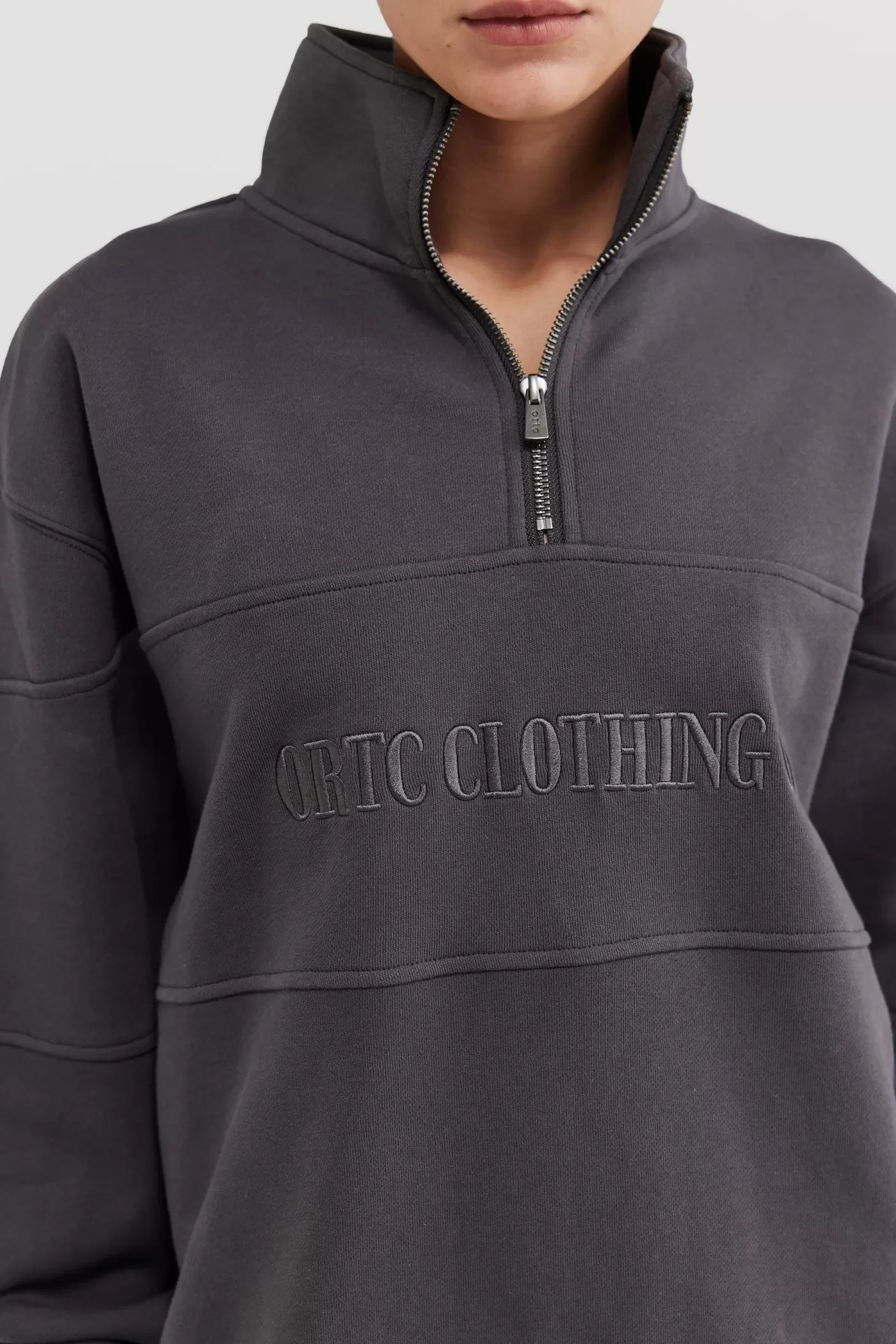 Classic Logo Quarter Zip ^ORTC Clothing Co Sale