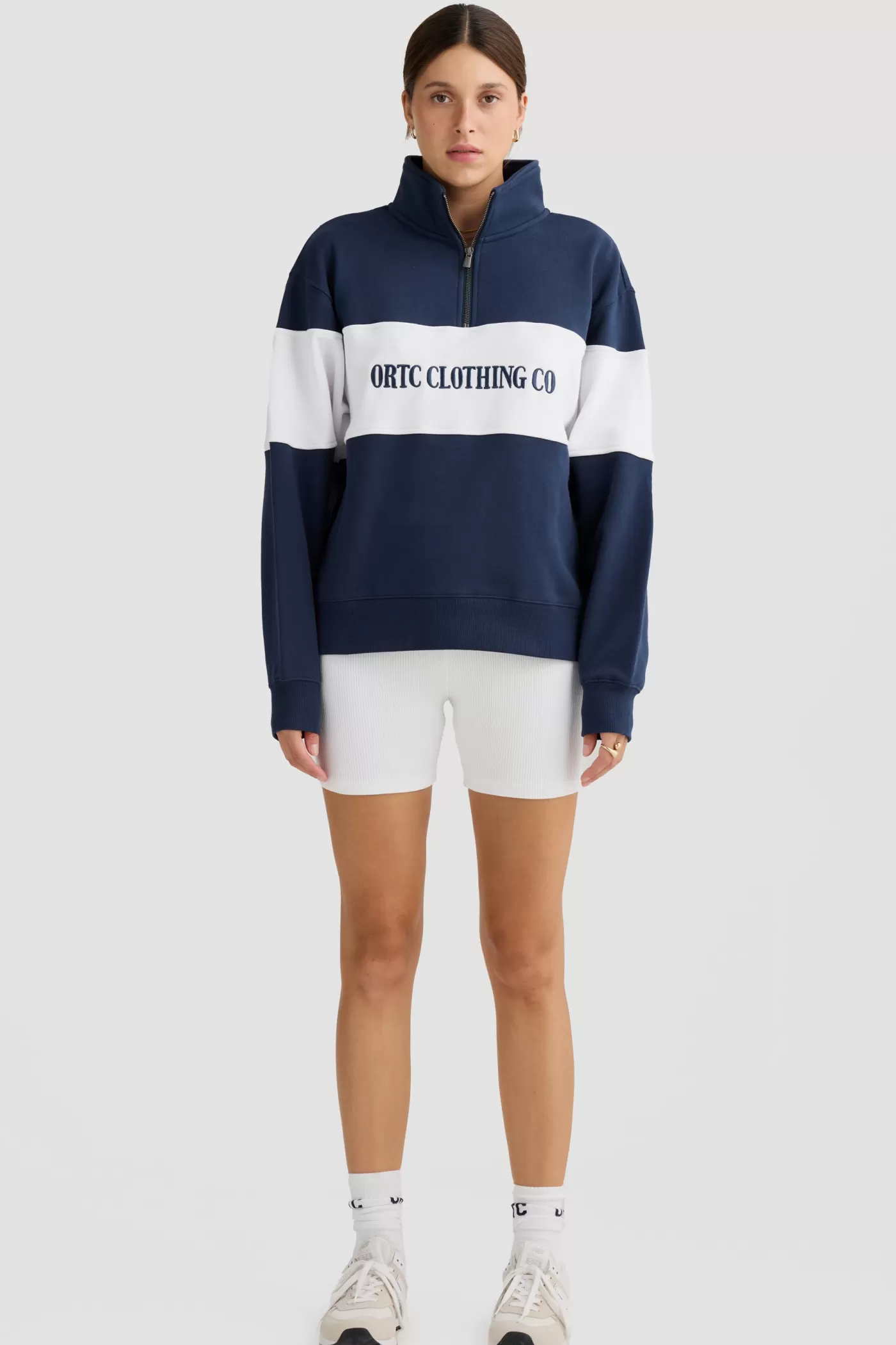 Classic Logo Quarter Zip ^ORTC Clothing Co Online