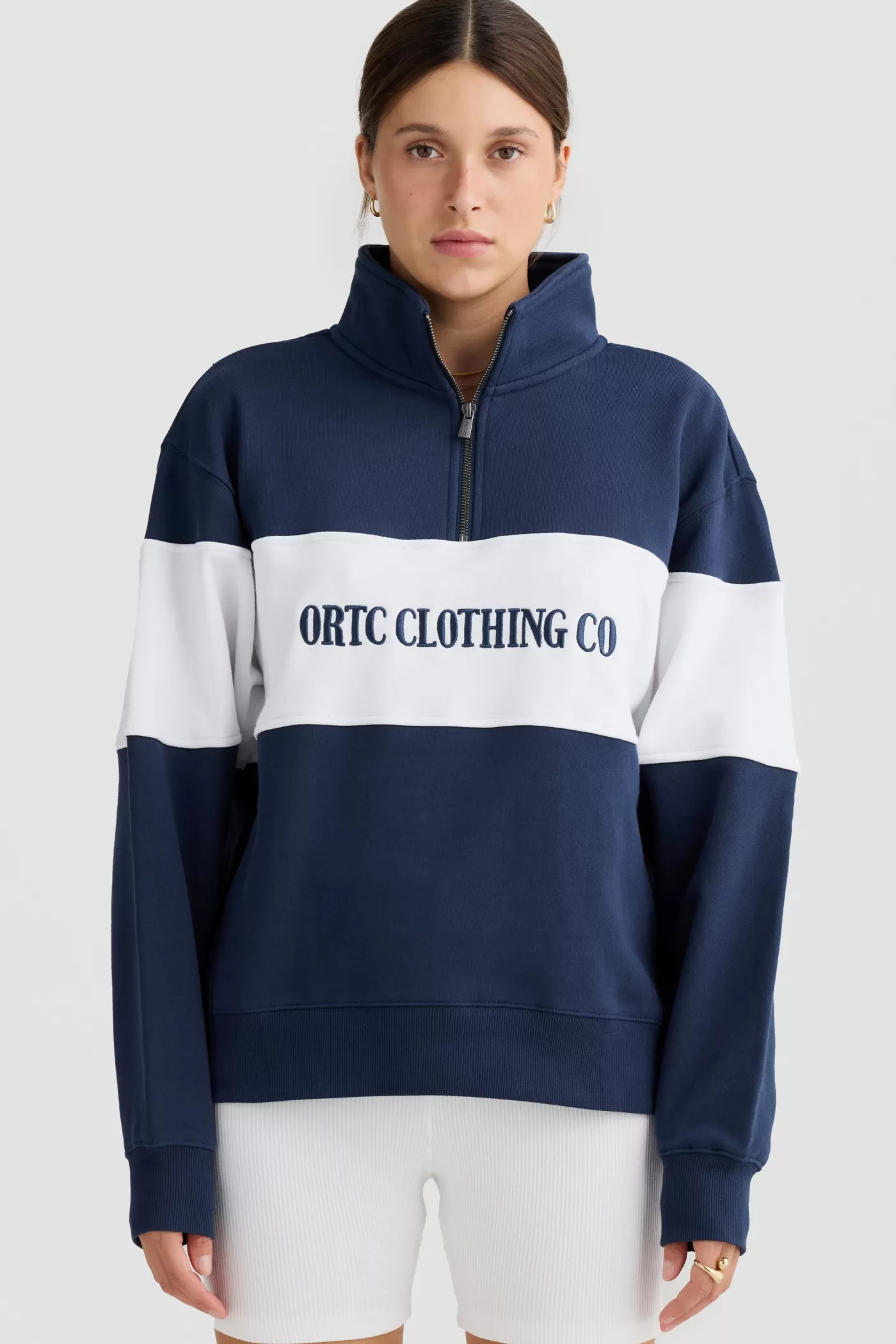 Classic Logo Quarter Zip ^ORTC Clothing Co Online