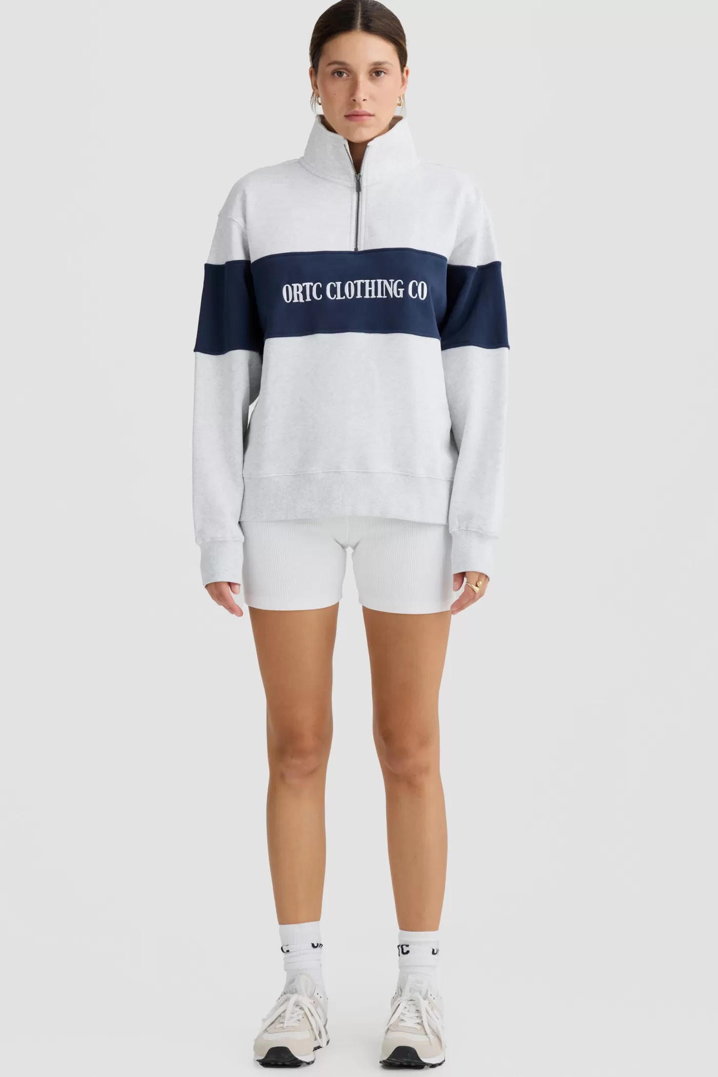 Classic Logo Quarter Zip ^ORTC Clothing Co Best Sale