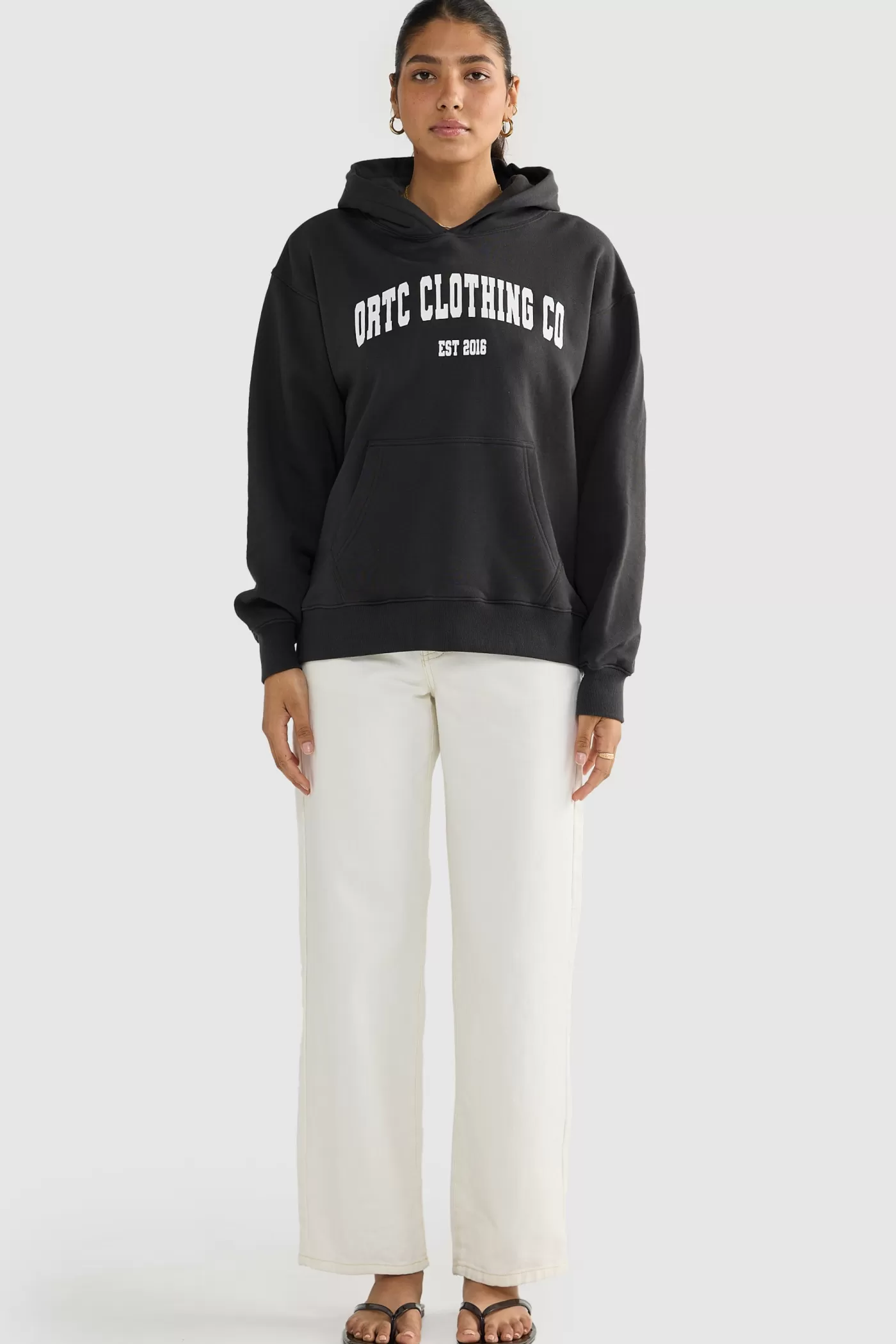 College Logo Hoodie ^ORTC Clothing Co Cheap