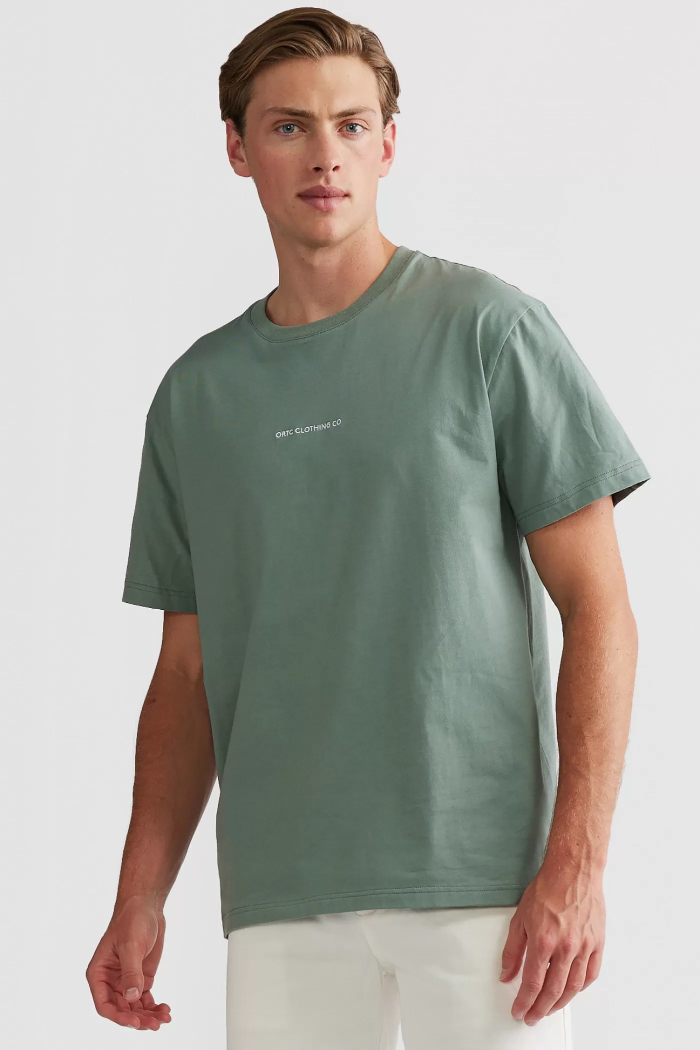 Embroidered Logo T Shirt ^ORTC Clothing Co Hot