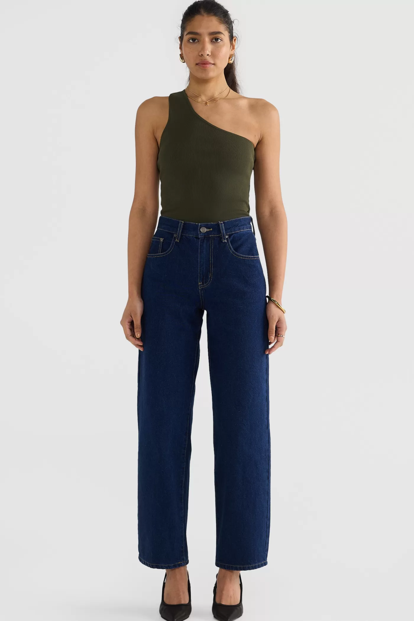 Hadley One Shoulder Knit Top ^ORTC Clothing Co Best Sale
