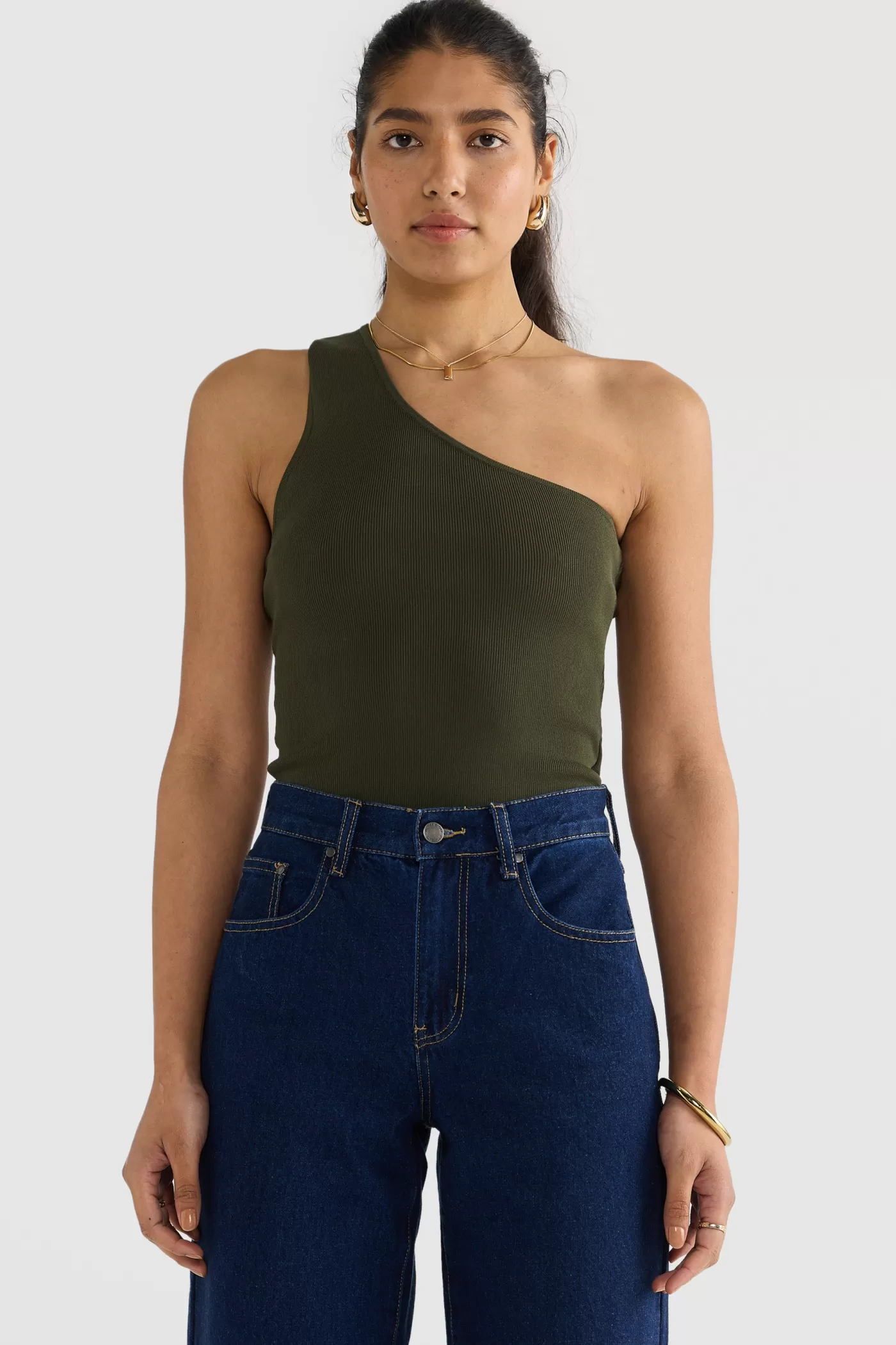 Hadley One Shoulder Knit Top ^ORTC Clothing Co Best Sale