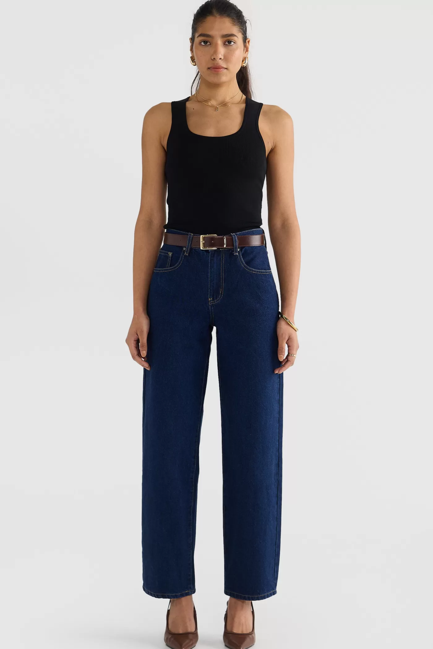 Hadley Racer Back Knit Top ^ORTC Clothing Co Cheap