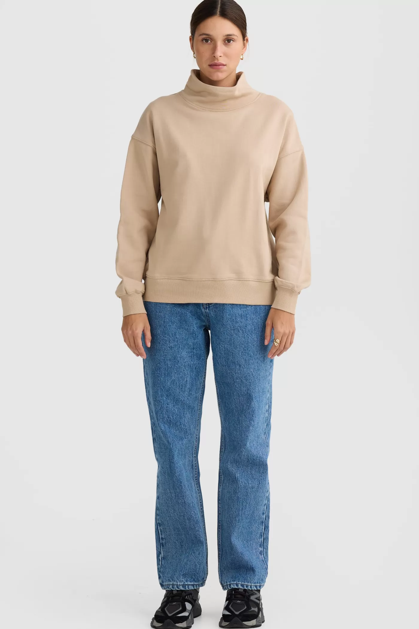 Hallie High Neck Sweater ^ORTC Clothing Co Cheap