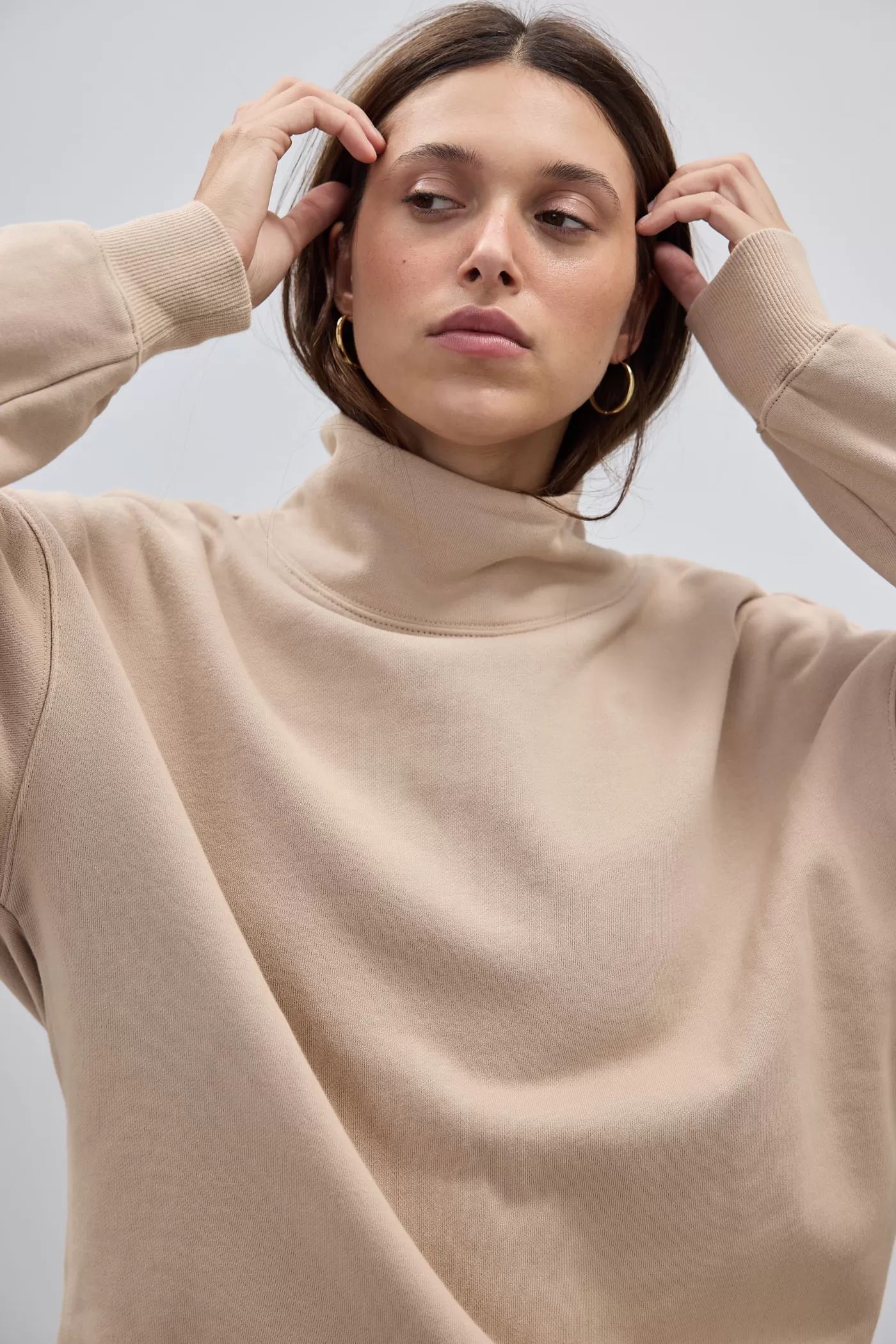 Hallie High Neck Sweater ^ORTC Clothing Co Cheap