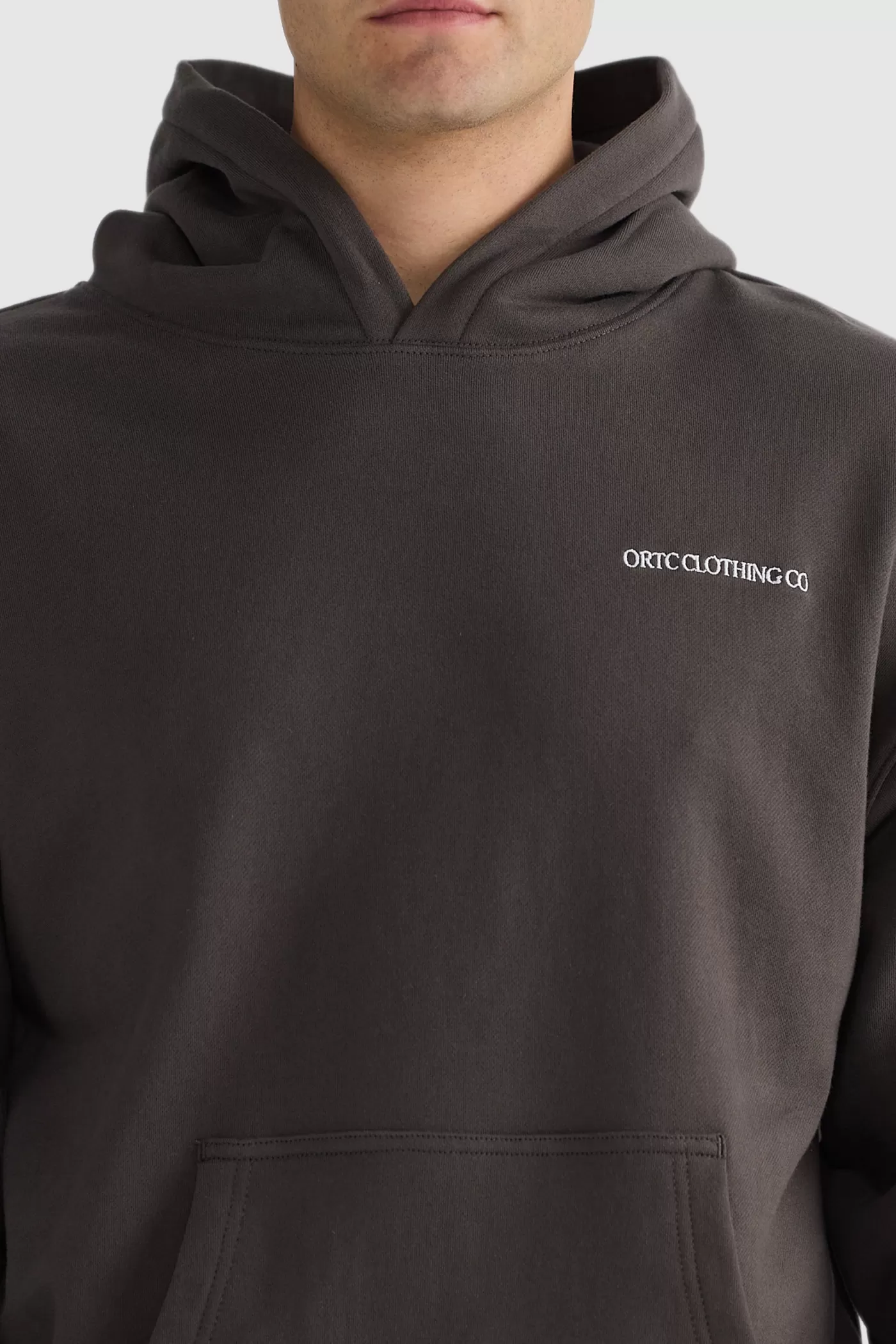 Hugo Hoodie Washed Carob^ORTC Clothing Co Store