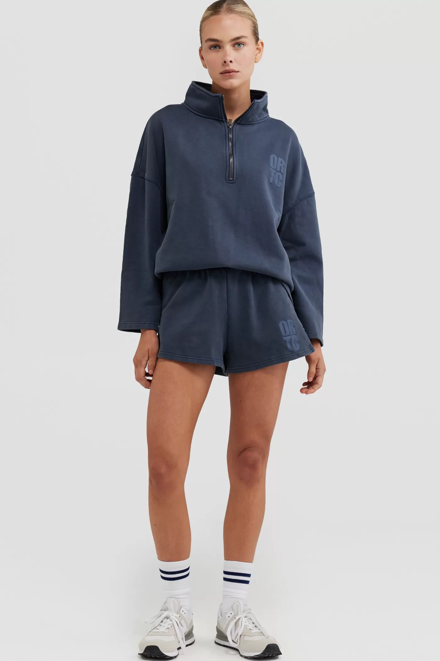 Isla Oversized Quarter Zip ^ORTC Clothing Co Cheap