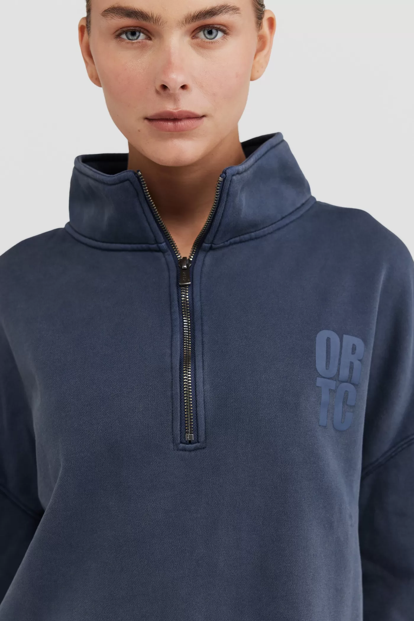 Isla Oversized Quarter Zip ^ORTC Clothing Co Cheap