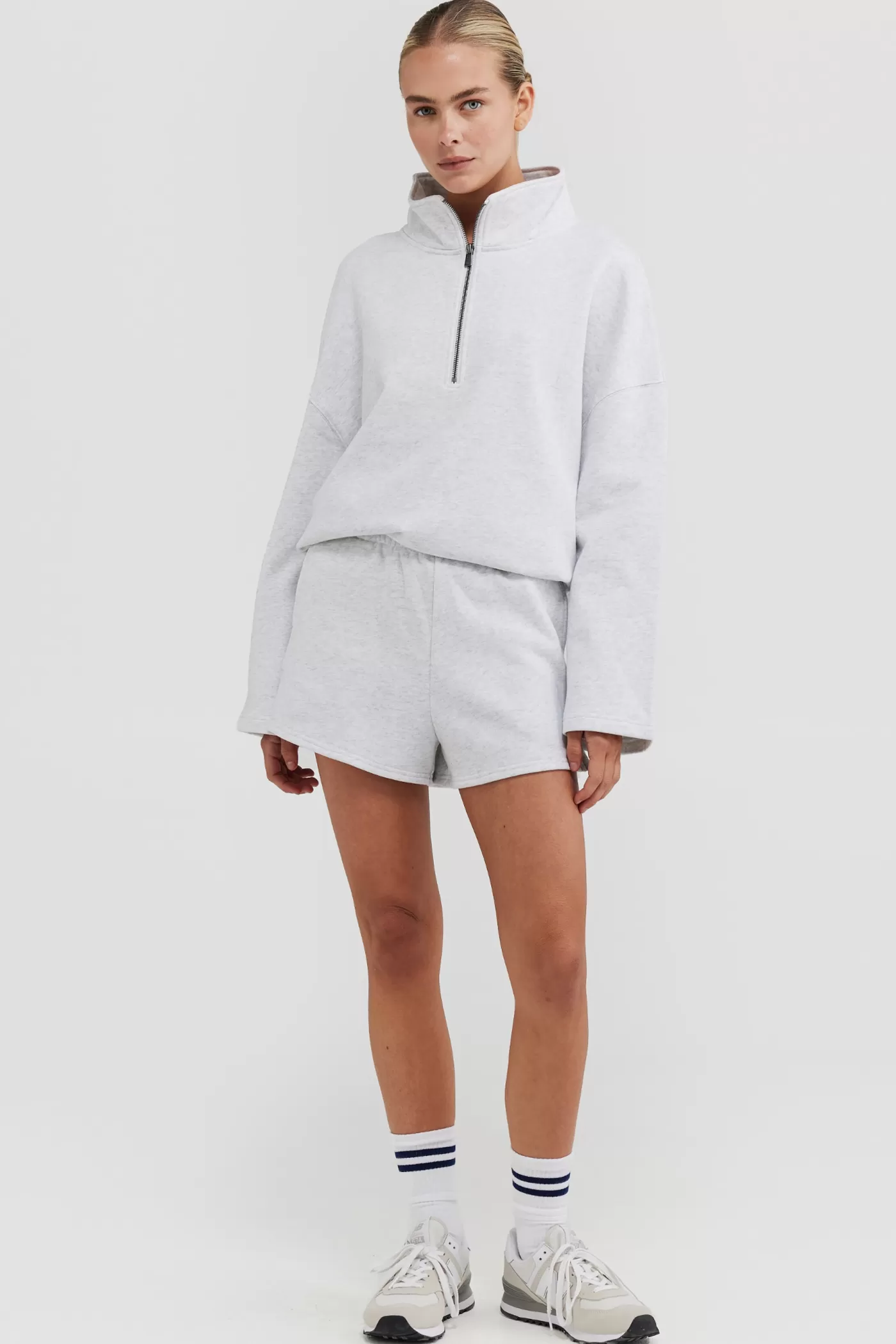 Isla Oversized Quarter Zip ^ORTC Clothing Co Cheap