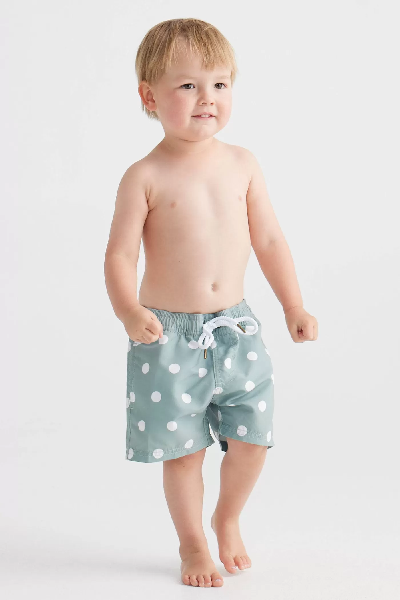 Jnr Henley Sage Swim Shorts^ORTC Clothing Co Fashion