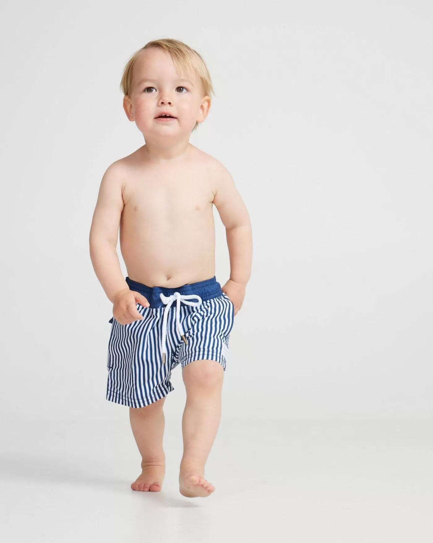Jnr Manly Navy Swim Shorts^ORTC Clothing Co Discount