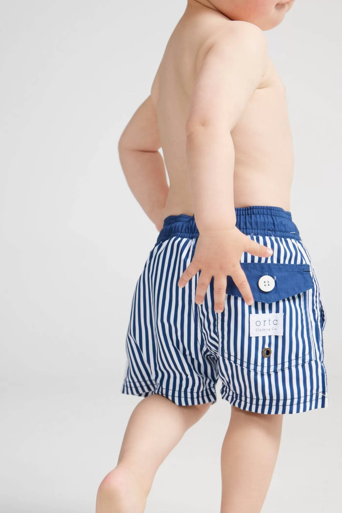 Jnr Manly Navy Swim Shorts^ORTC Clothing Co Discount