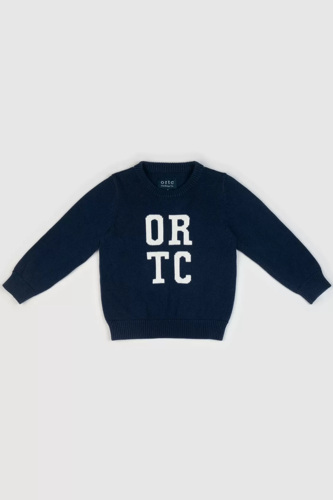 Jnr Original Logo Knit Crew ^ORTC Clothing Co Cheap