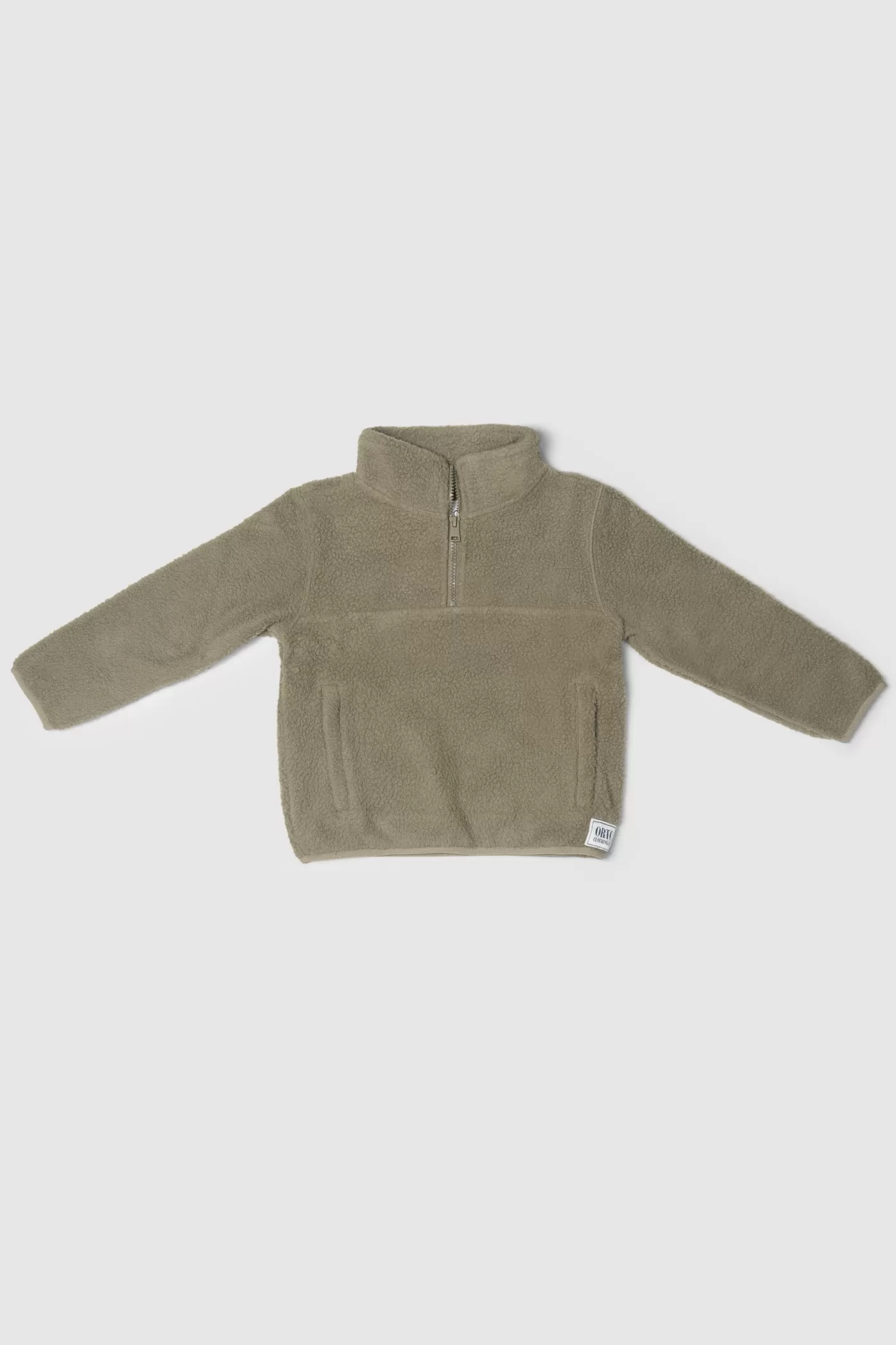 Jnr Sherpa Fleece Quarter Zip ^ORTC Clothing Co Cheap
