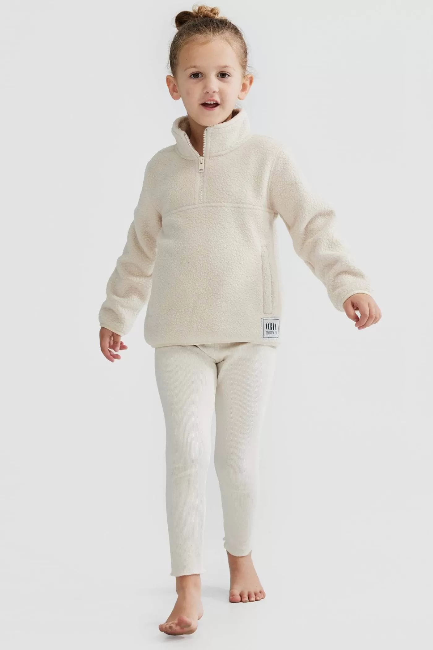 Jnr Sherpa Fleece Quarter Zip ^ORTC Clothing Co Best Sale