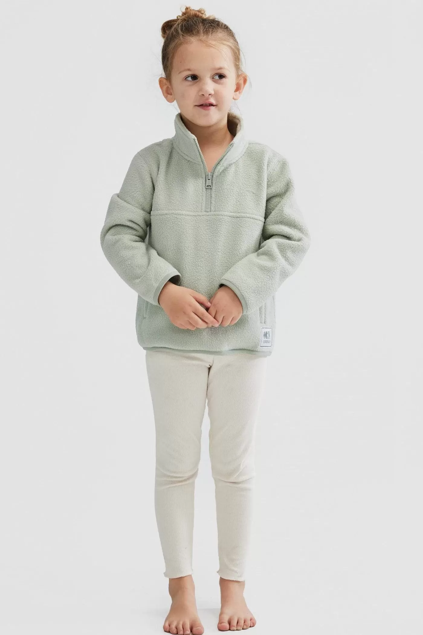 Jnr Sherpa Fleece Quarter Zip ^ORTC Clothing Co Cheap