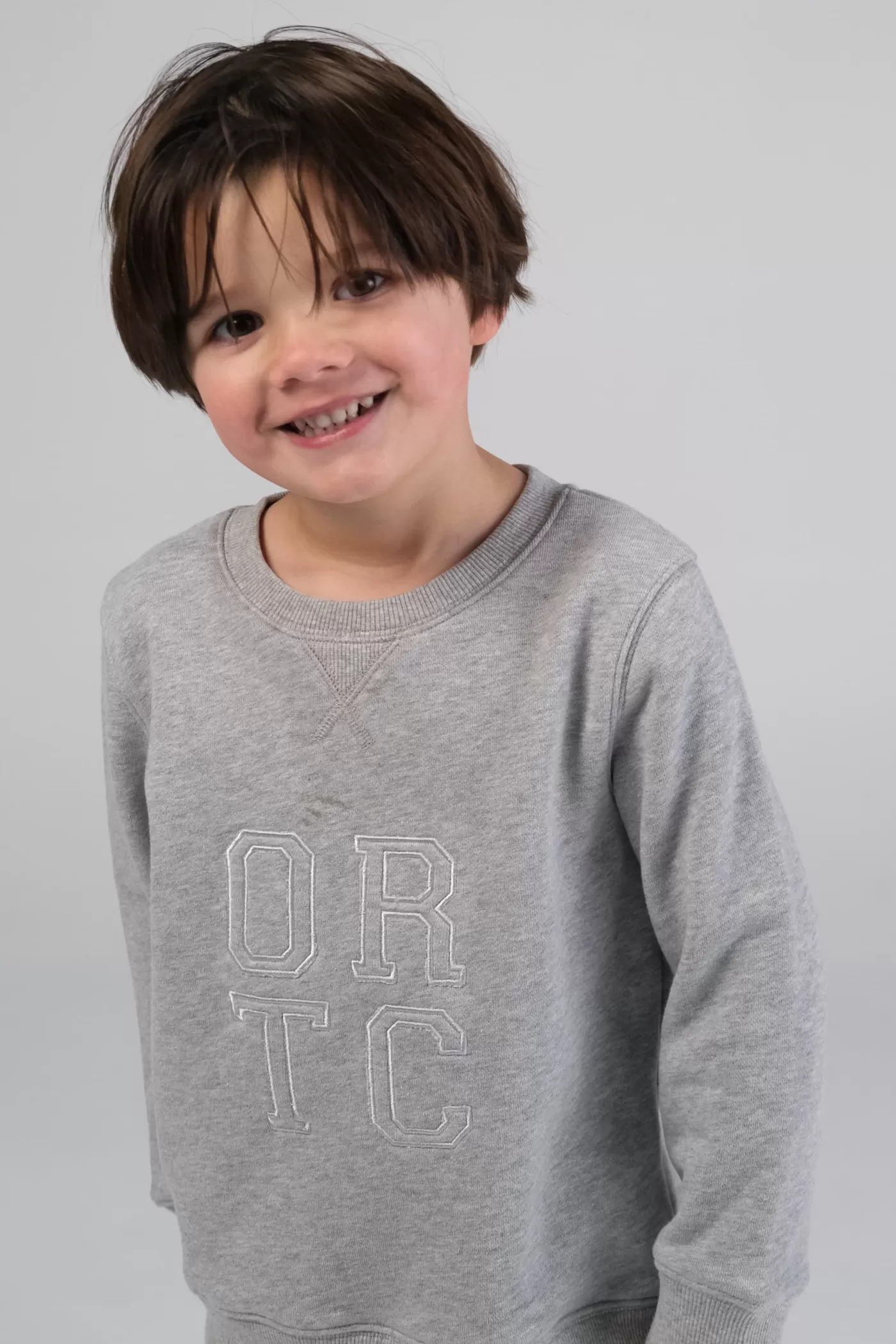 Jnr Stacked Logo Crew ^ORTC Clothing Co Outlet