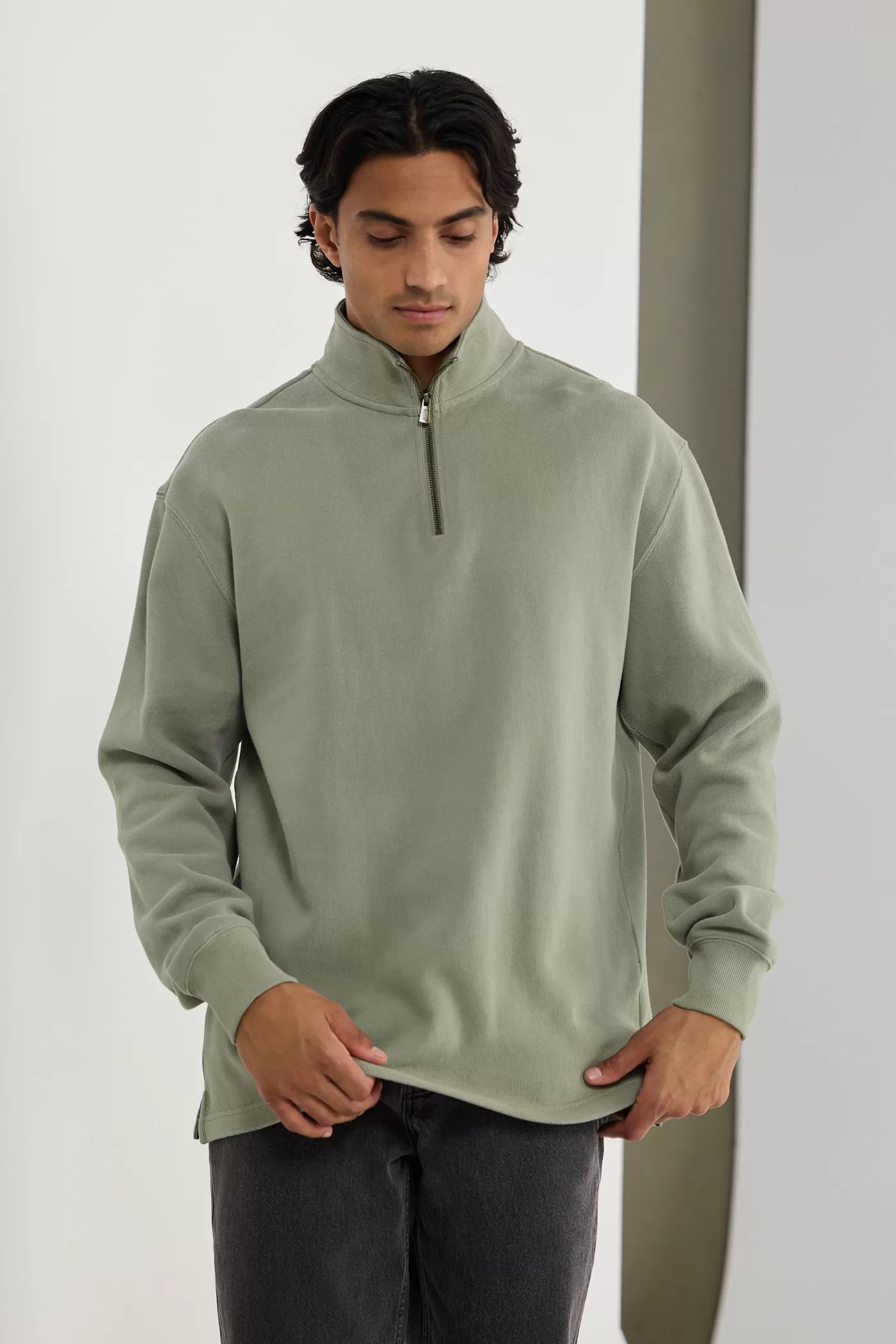 Kellock Ribbed Quarter Zip ^ORTC Clothing Co Store