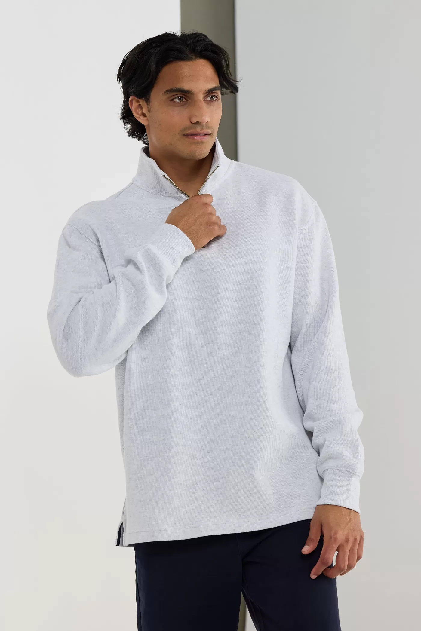 Kellock Ribbed Quarter Zip ^ORTC Clothing Co Hot