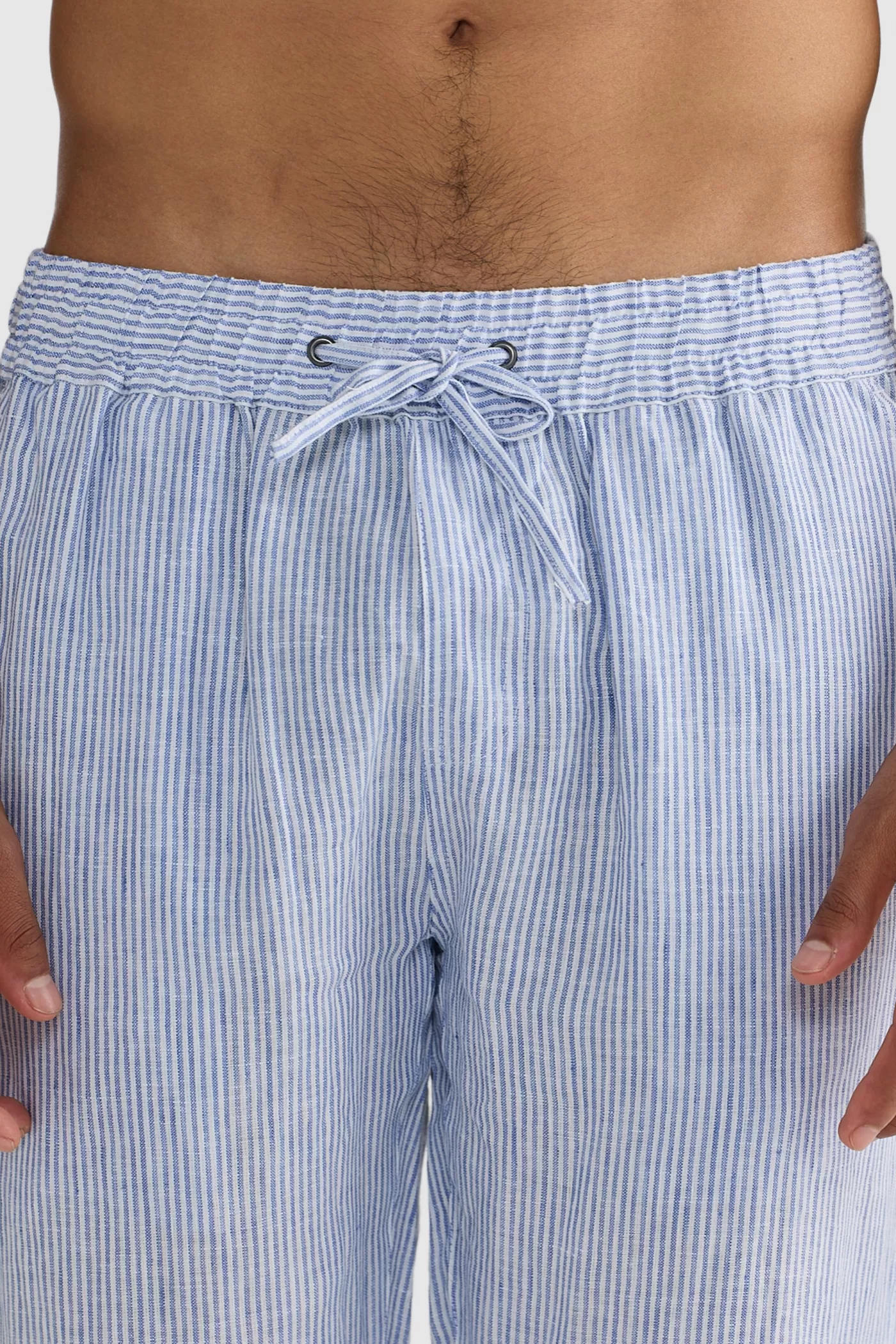 Linen Pants Thin Stripe^ORTC Clothing Co Clearance