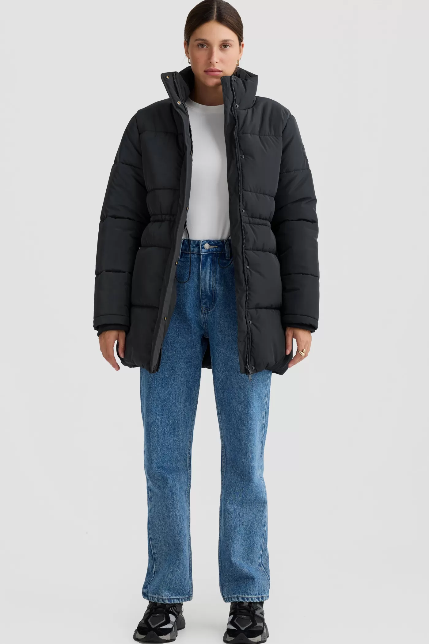Monty Belted Mid Length Puffer Jacket ^ORTC Clothing Co Hot