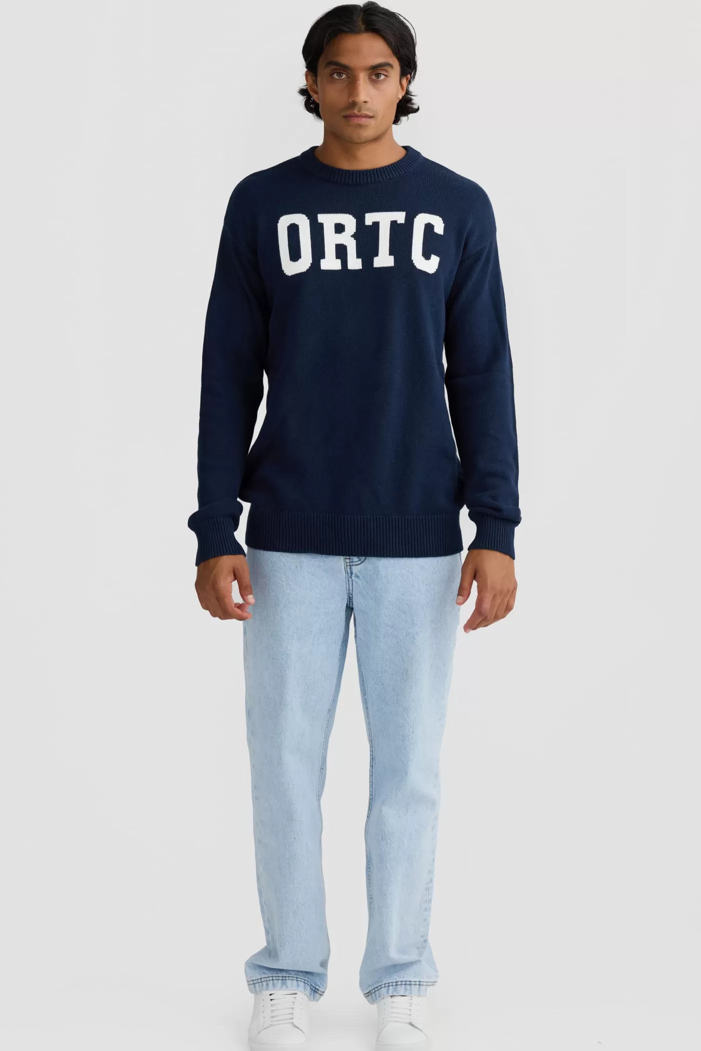 Original Logo Knit Crew ^ORTC Clothing Co Cheap