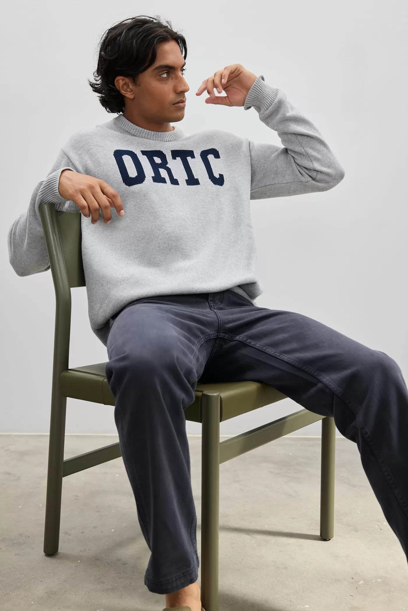 Original Logo Knit Crew ^ORTC Clothing Co Best Sale