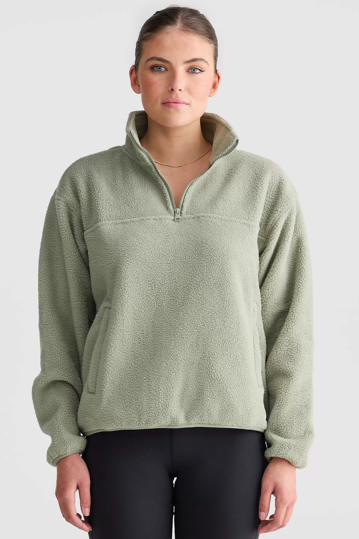 Sherpa Fleece Quarter Zip ^ORTC Clothing Co Store