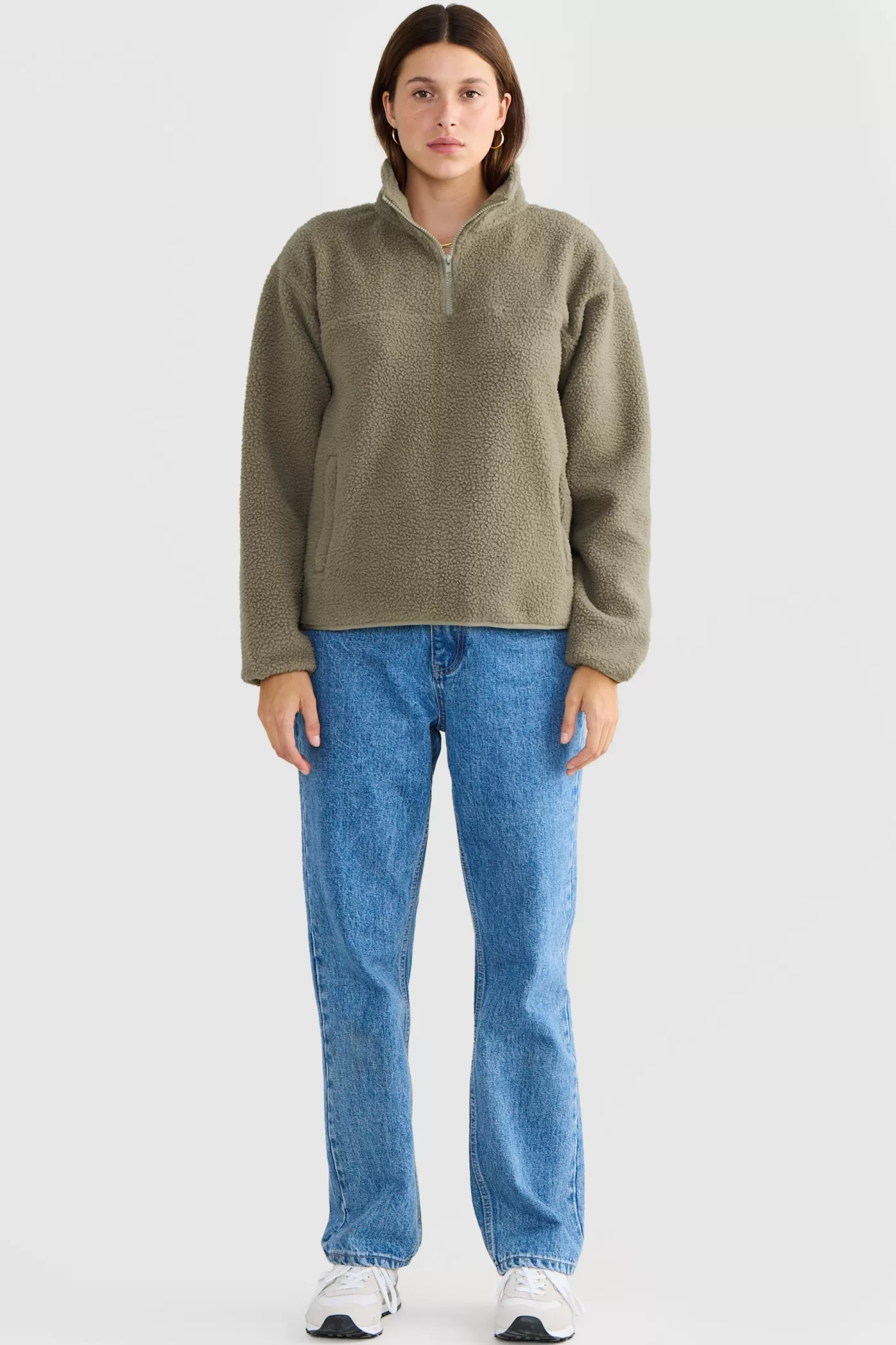 Sherpa Fleece Quarter Zip ^ORTC Clothing Co Hot