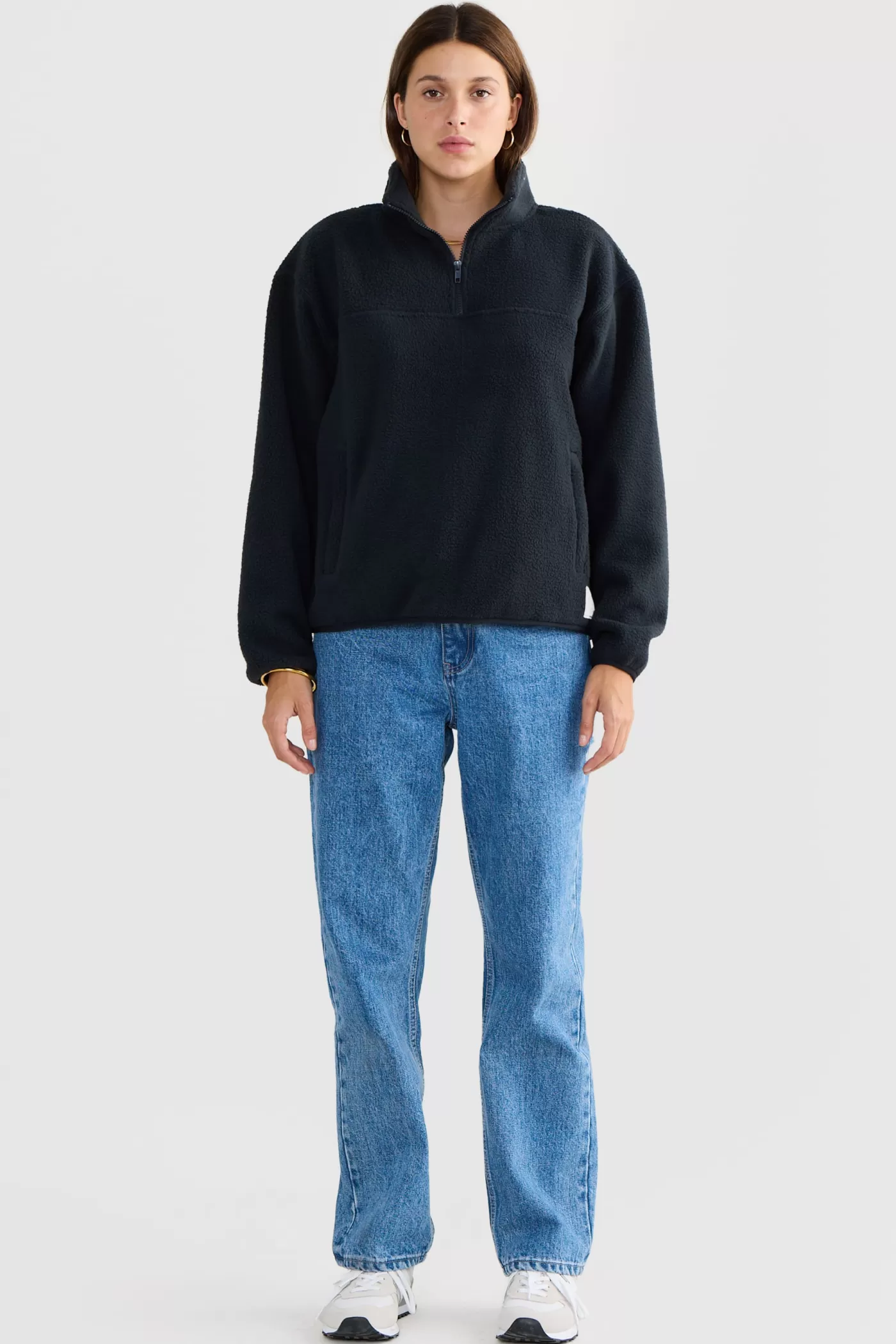 Sherpa Fleece Quarter Zip ^ORTC Clothing Co Online