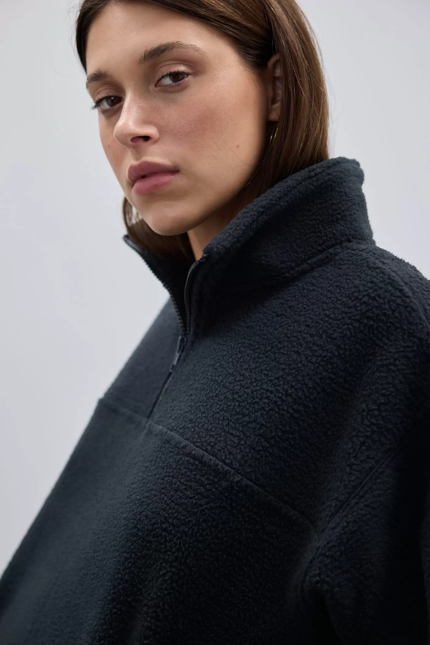 Sherpa Fleece Quarter Zip ^ORTC Clothing Co Online