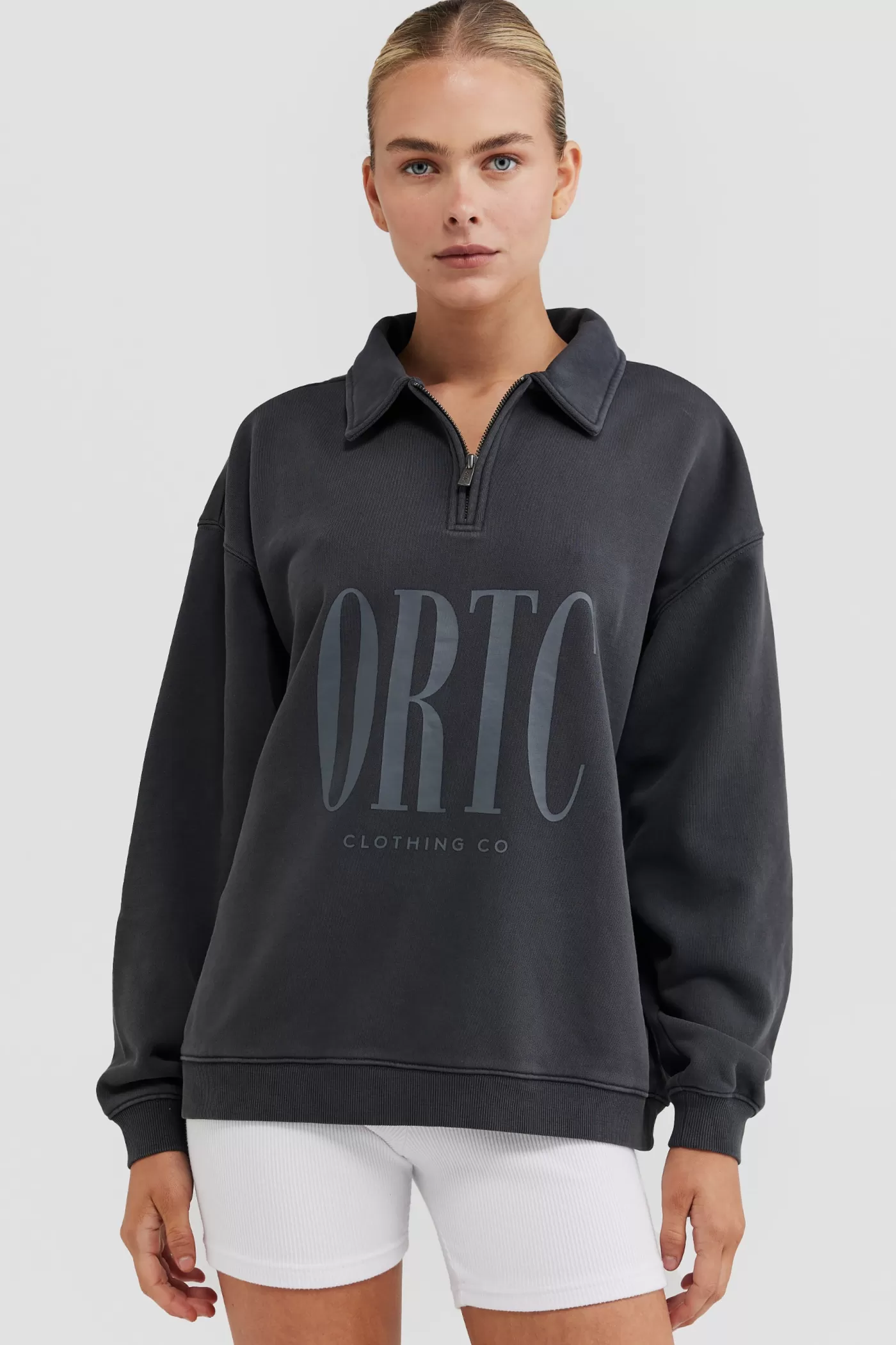 Spencer Logo Quarter Zip ^ORTC Clothing Co Flash Sale