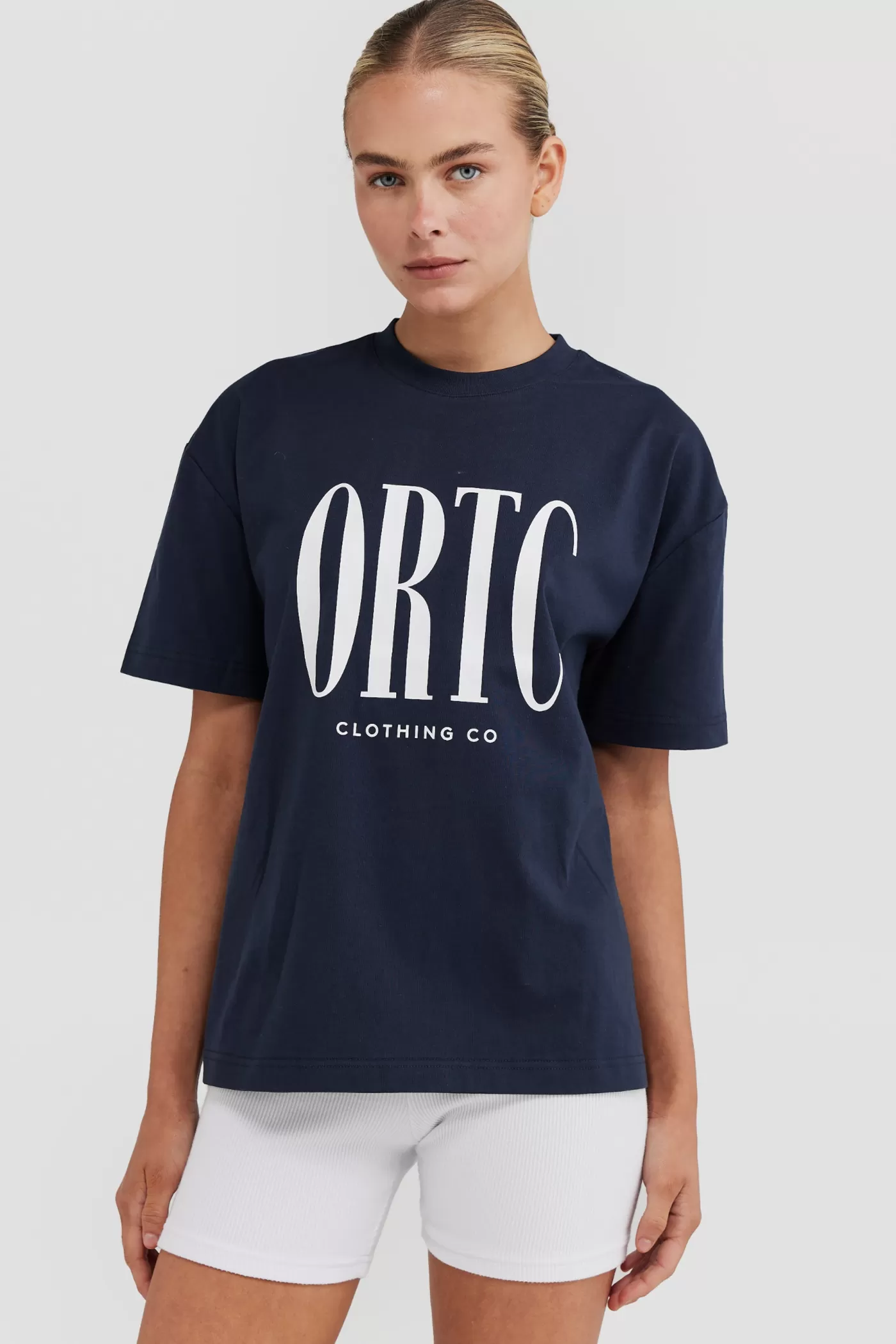 Spencer Logo T Shirt Navy^ORTC Clothing Co Fashion