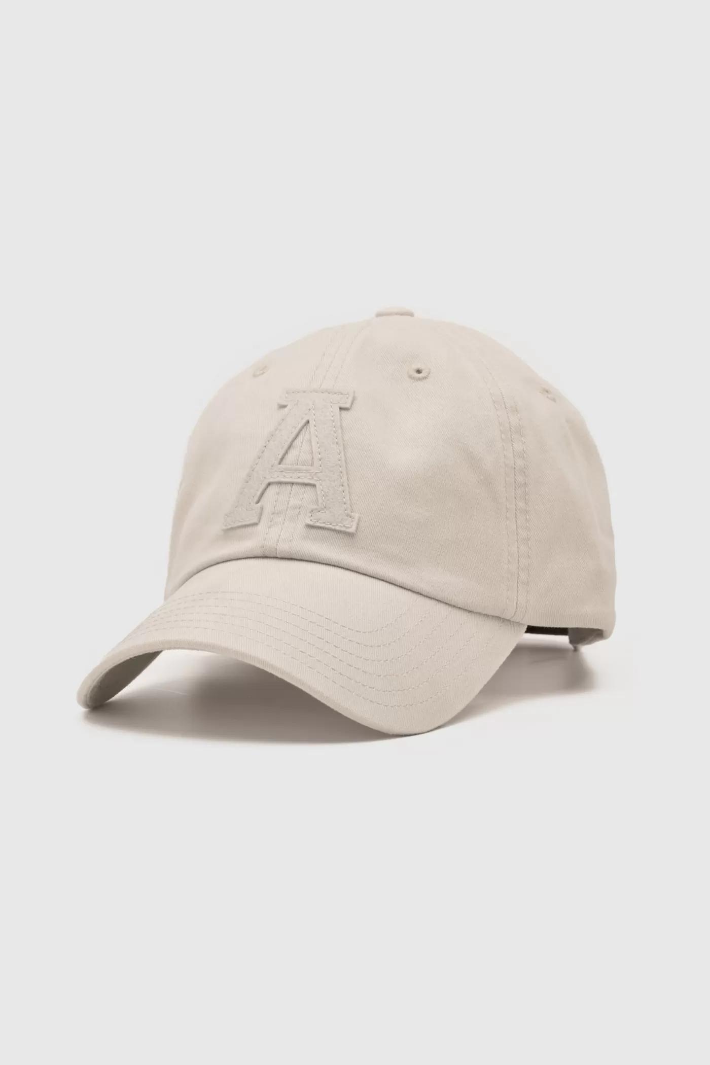 Tonal Letter Cap Beige^ORTC Clothing Co Cheap