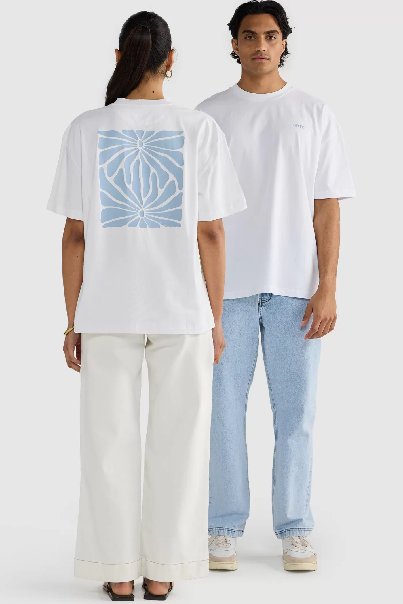 Unisex Shelly Box Fit T Shirt White^ORTC Clothing Co Best