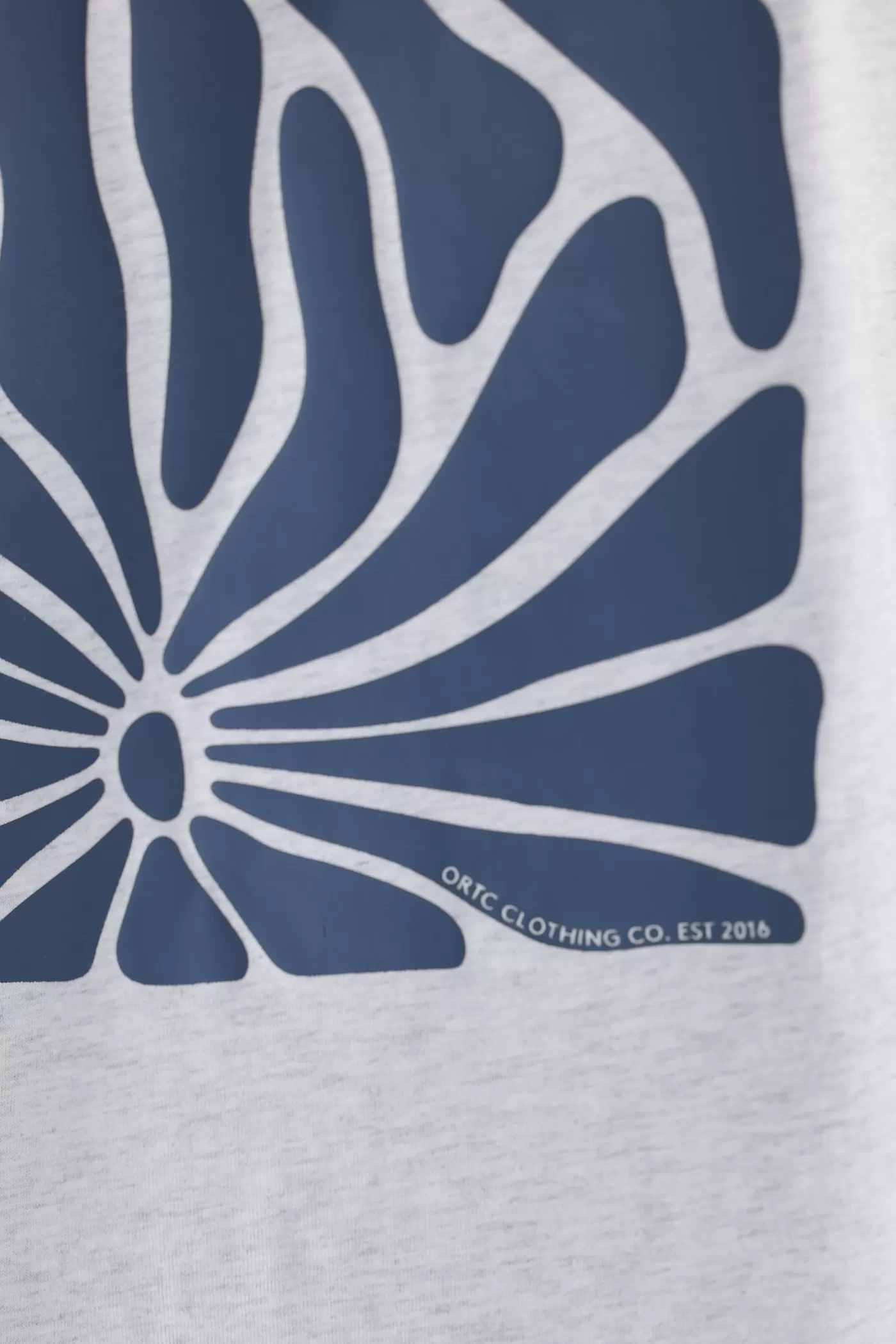 Unisex Shelly Box Fit T Shirt White Marle^ORTC Clothing Co Fashion