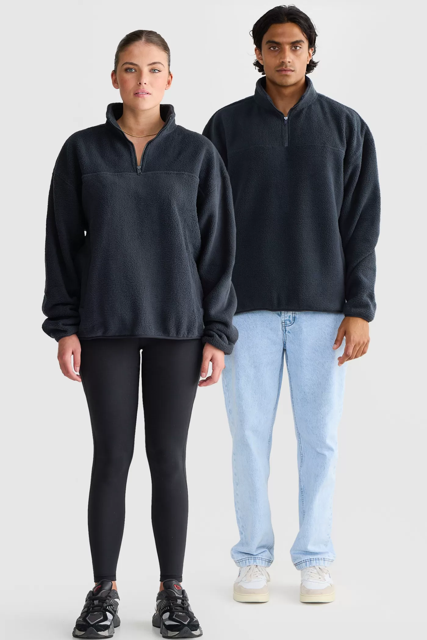 Unisex Sherpa Fleece Quarter Zip ^ORTC Clothing Co Shop