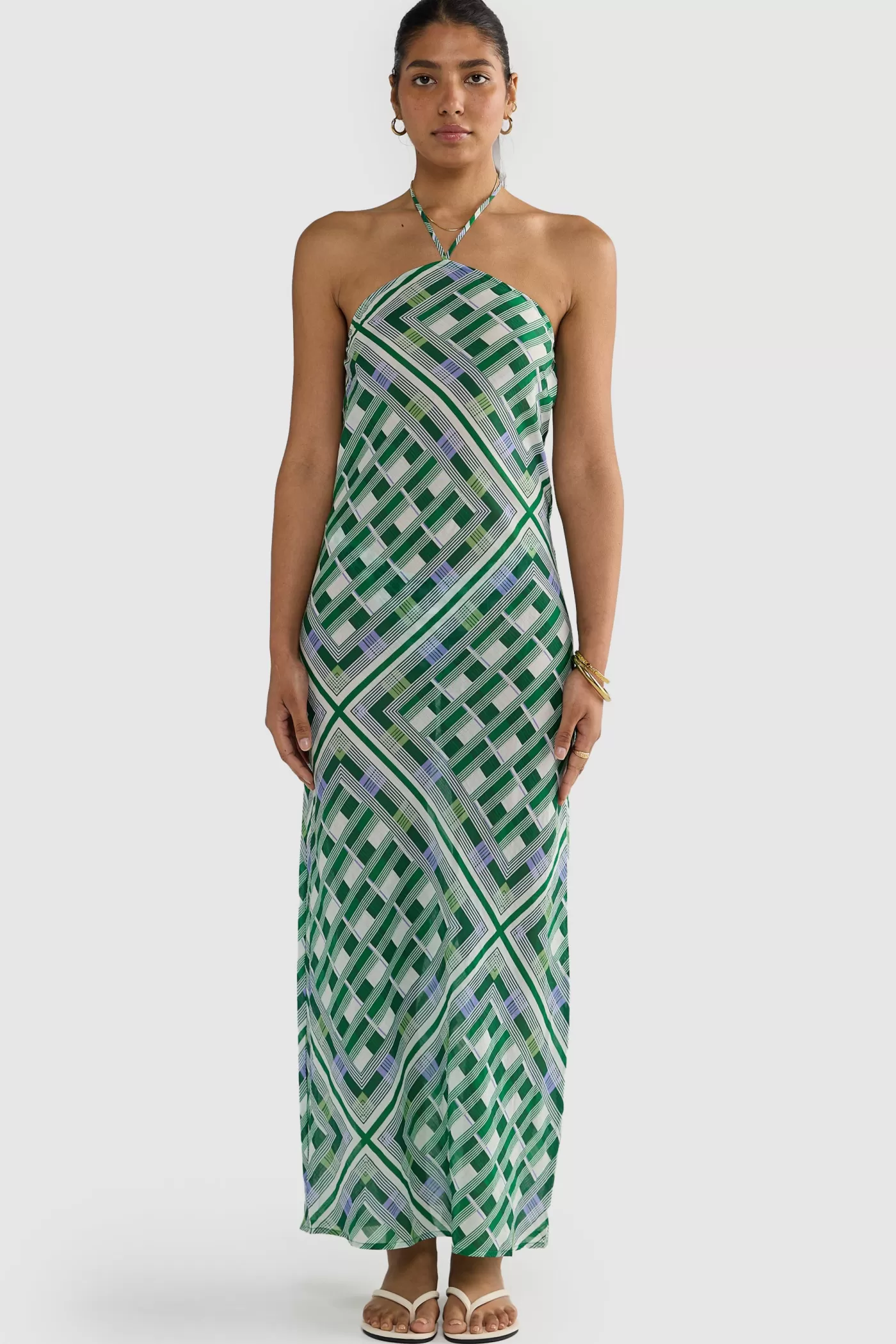 Zia Bias Cut Dress ^ORTC Clothing Co Online